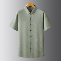 Casual business short-sleeved shirt