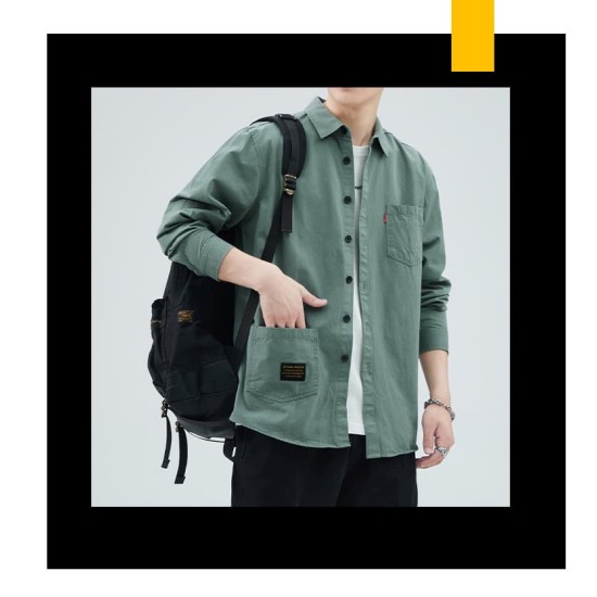 Casual all-match long-sleeved shirt Casual all-match long-sleeved shirt