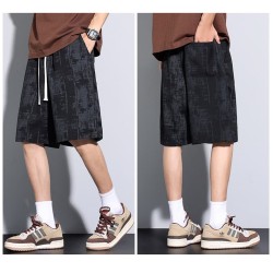 Tie-dye trendy sports shorts