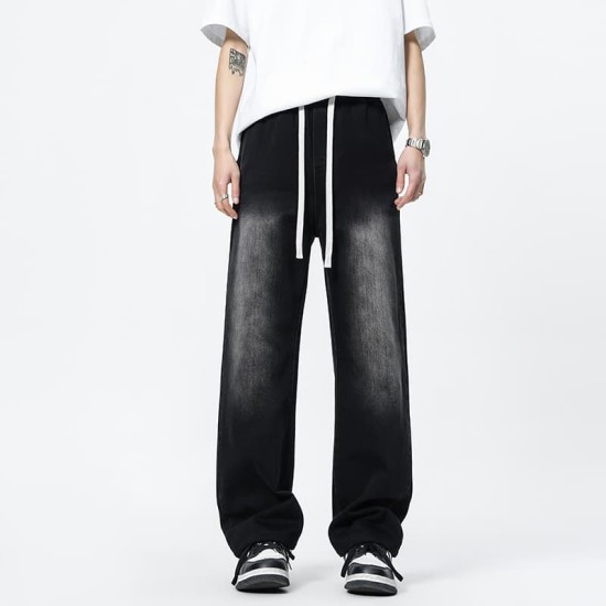 Loose straight wide-leg jeans Loose straight wide-leg jeans