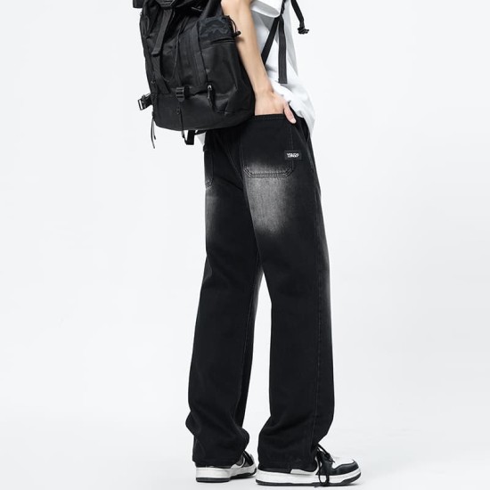 Loose straight wide-leg jeans Loose straight wide-leg jeans