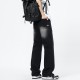 Loose straight wide-leg jeans Loose straight wide-leg jeans