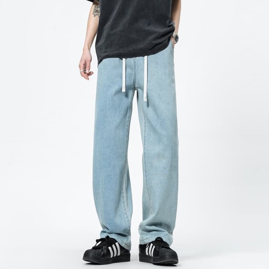 Loose straight wide-leg jeans Loose straight wide-leg jeans