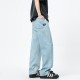 Loose straight wide-leg jeans Loose straight wide-leg jeans