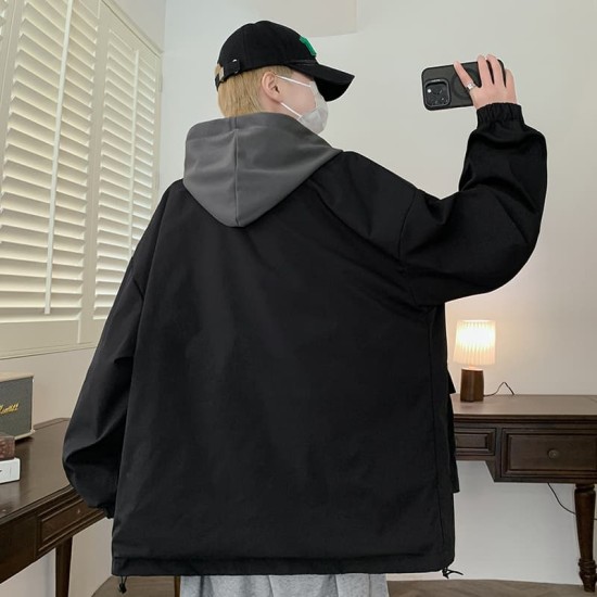 Casual Loose Hooded Jacket Casual Loose Hooded Jacket