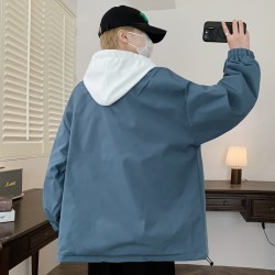 Casual Loose Hooded Jacket