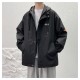 Fake two piece hooded jacket Fake two piece hooded jacket