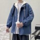 Fake two piece hooded jacket Fake two piece hooded jacket