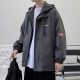 Fake two piece hooded jacket Fake two piece hooded jacket