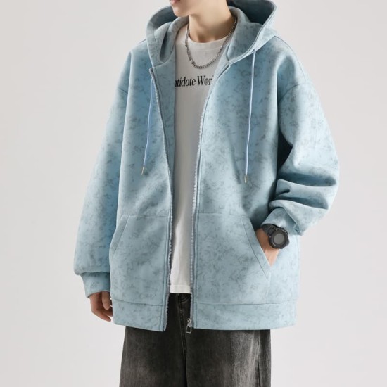 Cardigan hooded loose coat Cardigan hooded loose coat