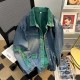 Colorblock trendy denim jacket Colorblock trendy denim jacket