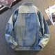 Trendy patchwork denim jacket Trendy patchwork denim jacket