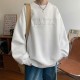 Lettering crew neck casual sweatshirt Lettering crew neck casual sweatshirt