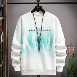 Crew neck pullover sweatshirt