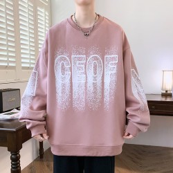 Gradient color trendy sweatshirt
