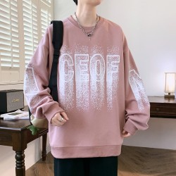 Gradient color trendy sweatshirt