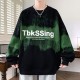 Round neck pullover casual sweatshirt Round neck pullover casual sweatshirt