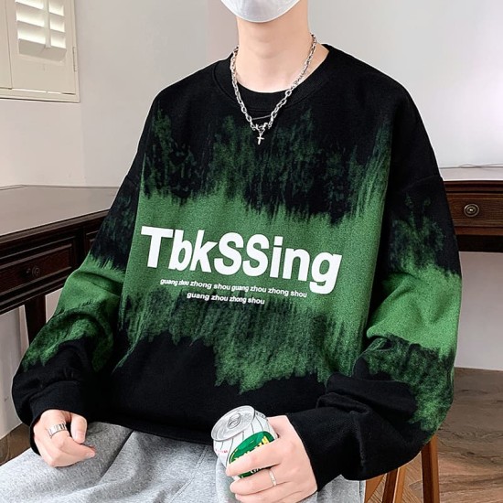 Round neck pullover casual sweatshirt Round neck pullover casual sweatshirt