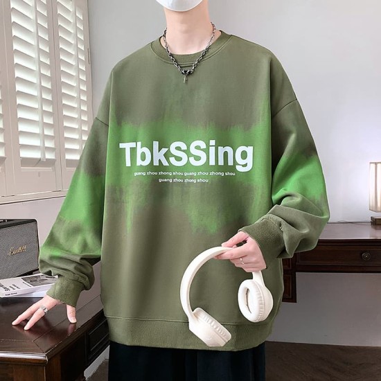 Round neck pullover casual sweatshirt Round neck pullover casual sweatshirt