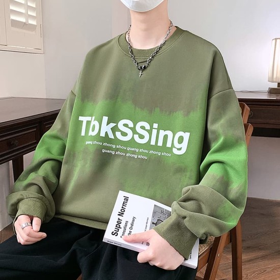 Round neck pullover casual sweatshirt Round neck pullover casual sweatshirt