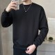 Round neck textured sweatshirt Round neck textured sweatshirt