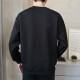 Round neck textured sweatshirt Round neck textured sweatshirt