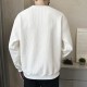 Round neck textured sweatshirt Round neck textured sweatshirt