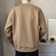 Round neck textured sweatshirt Round neck textured sweatshirt