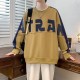 Retro letter print sweatshirt Retro letter print sweatshirt