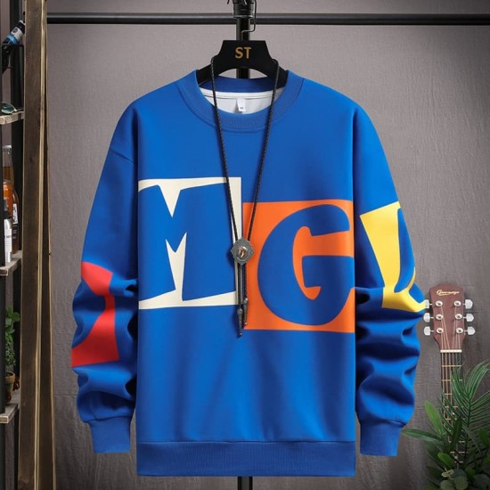 Sports lettering sweatshirt