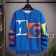 Sports lettering sweatshirt