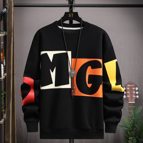 Sports lettering sweatshirt