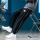 Casual sports trousers with cuffs Casual sports trousers with cuffs