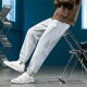 Casual sports trousers with cuffs Casual sports trousers with cuffs