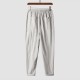 Loose breathable elastic waist trousers Loose breathable elastic waist trousers