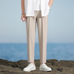 Anti-wrinkle casual trousers